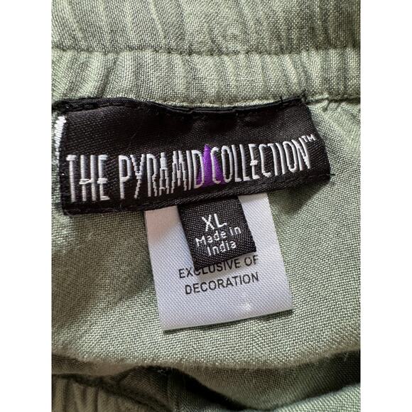 The Pyramid Collection Midi Skirt Forest Fairy Grunge Y2K Cottage Hippie Womens - Picture 2 of 7